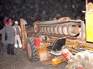 Large hole drilling rig