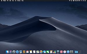 MacOS Mojave Desktop