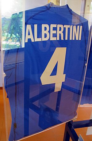 Maglia di demetrio albertini indossata nel 2000, 02