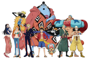 Main characters of One Piece