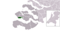 Map - NL - Municipality code 0718 (2009)