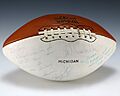 Michigan Football signed to Gerald R. Ford (1987.575)