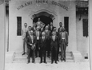Mirani Shire Council, Queensland, Australia. October 1935