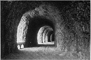 Mitchell Point tunnel (The World's Work)