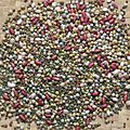 Nine types of beans and legumes used in kwati