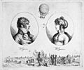 Monsieur and Madame Garnerin, by Christoph Haller von Hallerstein, (1771 - 1839)