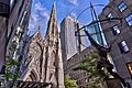 NYC - St Patrick Cathedral - Facade and Atlas