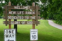 New Life Ranch Sign 2
