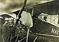 Nieuport 11 of the Escadrille Américaine flown by Sgt Douglas Mac Monagle