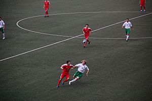 North Korea-Pyongyang-Kim Il-Sung Stadium-Football game with Turkmenistan-01