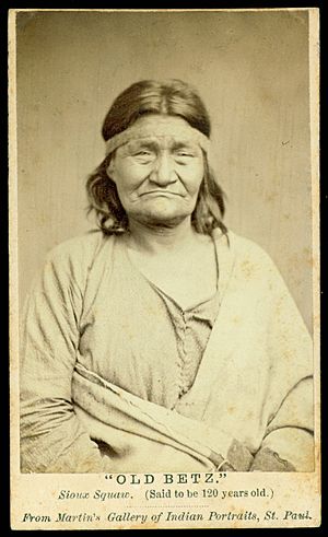 Old Betz Sioux Squaw by Martin