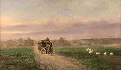 Old Gentilly Road 1890 by Andres Molinary