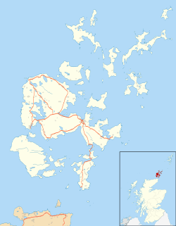 Burroughston Broch is located in Orkney Islands