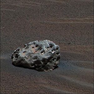 PIA07269-Mars Rover Opportunity-Iron Meteorite