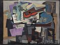 Pablo Picasso, 1918, Still Life, oil on canvas, 97.2 x 130.2 cm, National Gallery of Art