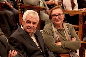 Pasqual Maragall-DIana Garrigosa Acte Medalla Enric Truñó 8692