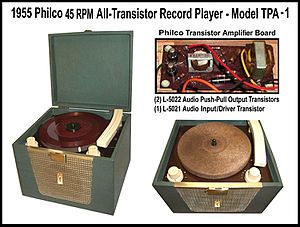 Philco All-Transistor Phonograph-1955