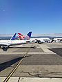 Planes at San Francisco International Airport (SFO)