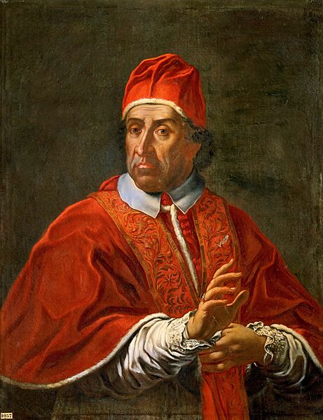Portrait of Pope Clement XI Albani (Vatican Museums - Musei Vaticani, Vatican)