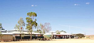 Pub, petrol station and general store at Innamincka township in 2007