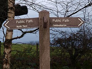 Public path signs
