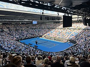 Rod Laver Arena Melbourne Park Australian Open 2023 first round