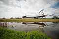 STS-135 being rolled out to be processed
