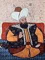 Sultan Murad II, portrait from 19th century manuscript