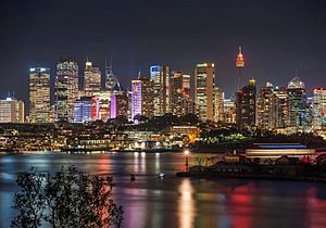 Sydney City from Waverton
