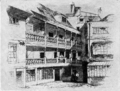 The George Inn in 1858