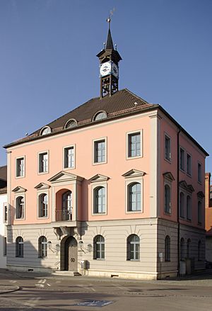 The town hall of Treuchtlingen