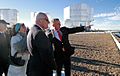 Václav Klaus visiting ESO's Paranal Observatory