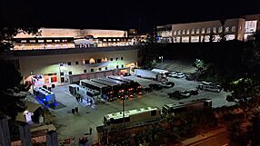 Viejas Arena Loading Area - Queens of the Stone Age Tour, December 15, 2023