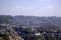 View of the ridgetop city of Aizawl, state capital of Mizoram