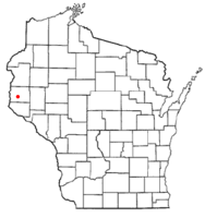 Location of Warren, St. Croix County, Wisconsin