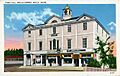 Wells Maine Town Hall 1940s postcard