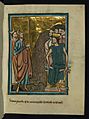 William de Brailes - The Third Plague of Egypt - Gnats (Exodus 8 -17) - Walters W1065R - Full Page