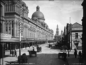York Street by Victoria Markets from The Powerhouse Museum Collection