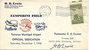 Zamperini Field dedication 1946