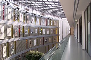 Zlín - Univerzitní centrum - interiér