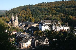 General view of Clervaux.