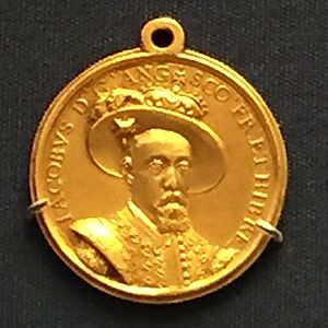 1604 medal James I England peace with Spain