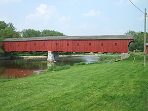 2007.05.24 17 Covered bridge West Montrose Ontario
