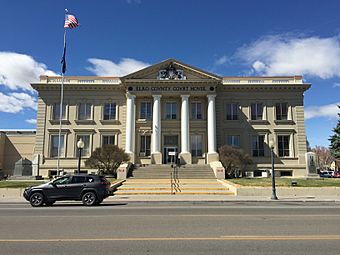 2015-03-25 13 37 39 The Elko County Court House on Idaho Street (Interstate 80 Business) in Elko, Nevada.JPG