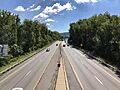 2022-09-01 11 41 53 View east along U.S. Route 422 (West Shore Bypass) from the overpass for Buttonwood Street in West Reading, Berks County, Pennsylvania