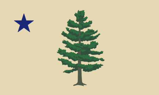 2024 Design of the 1901 Maine Flag