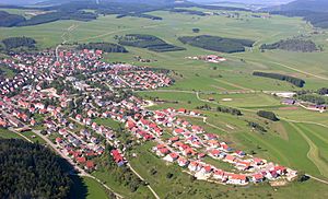 Aerial view of Böttingen