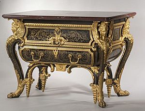 André-Charles Boulle, Commode Mazarin (Mazarin Cabinet), 1708, Grand Trianon