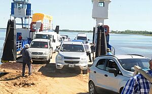 Argentina-paraguay border (colonia cano-pilar)