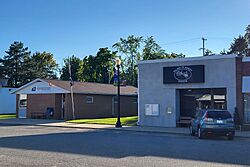 Ashley, MI post office and village office
